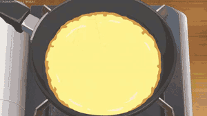 Gif animé Chandeleur crêpes mains